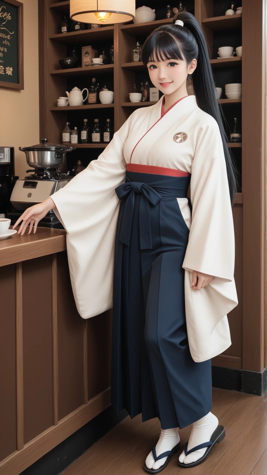 犬塚信乃の国民の文学カフェ横浜山手駅前店　滝沢馬琴「南総里見八犬伝」原作