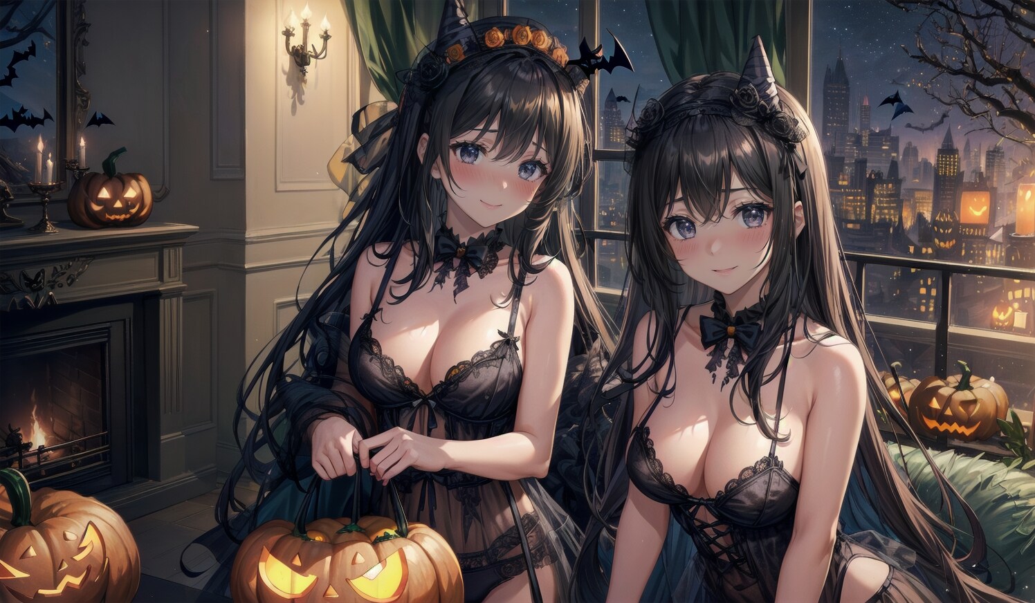 二人のハロウィン