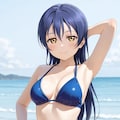 μ'sメンバーのおっぱいチャレンジ+α(園田海未編) 7枚目