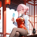和チャイナースでお祝い 7枚目