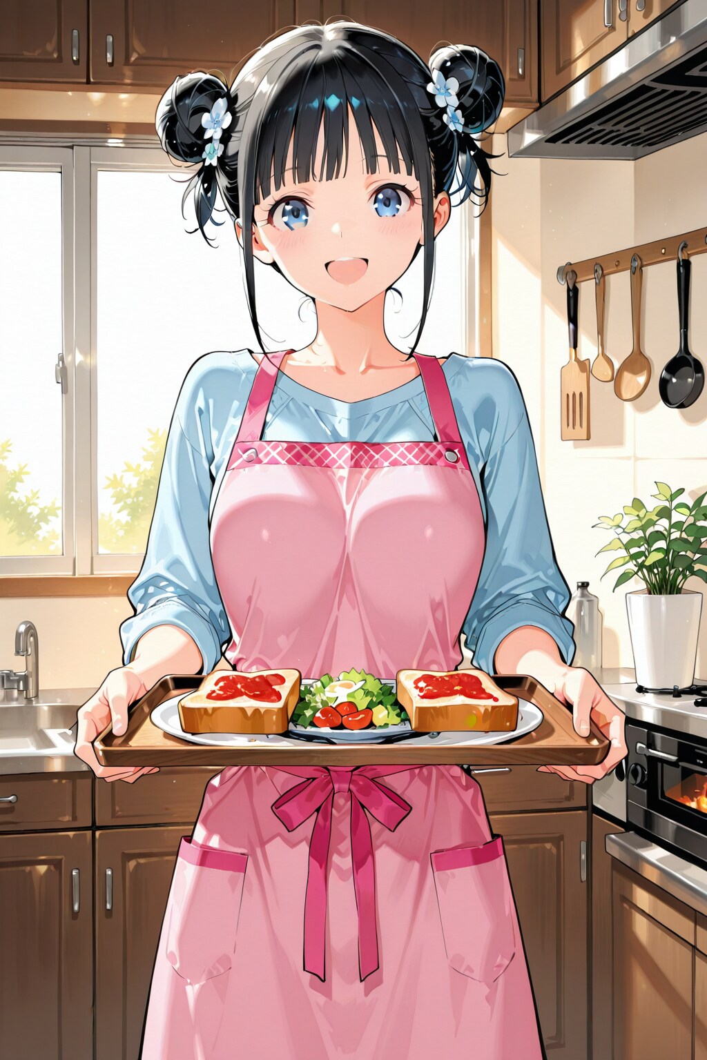 おだんごちゃん🍡✨と朝ごはん🍚✨　3/29