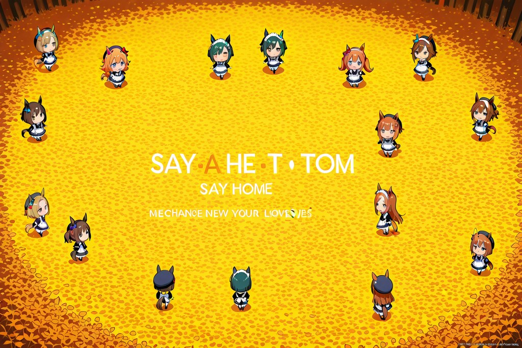 メイド ウマ ちびちゃん。