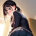 「思ったよりくい込んでる:( ;´꒳`;)」 4枚目