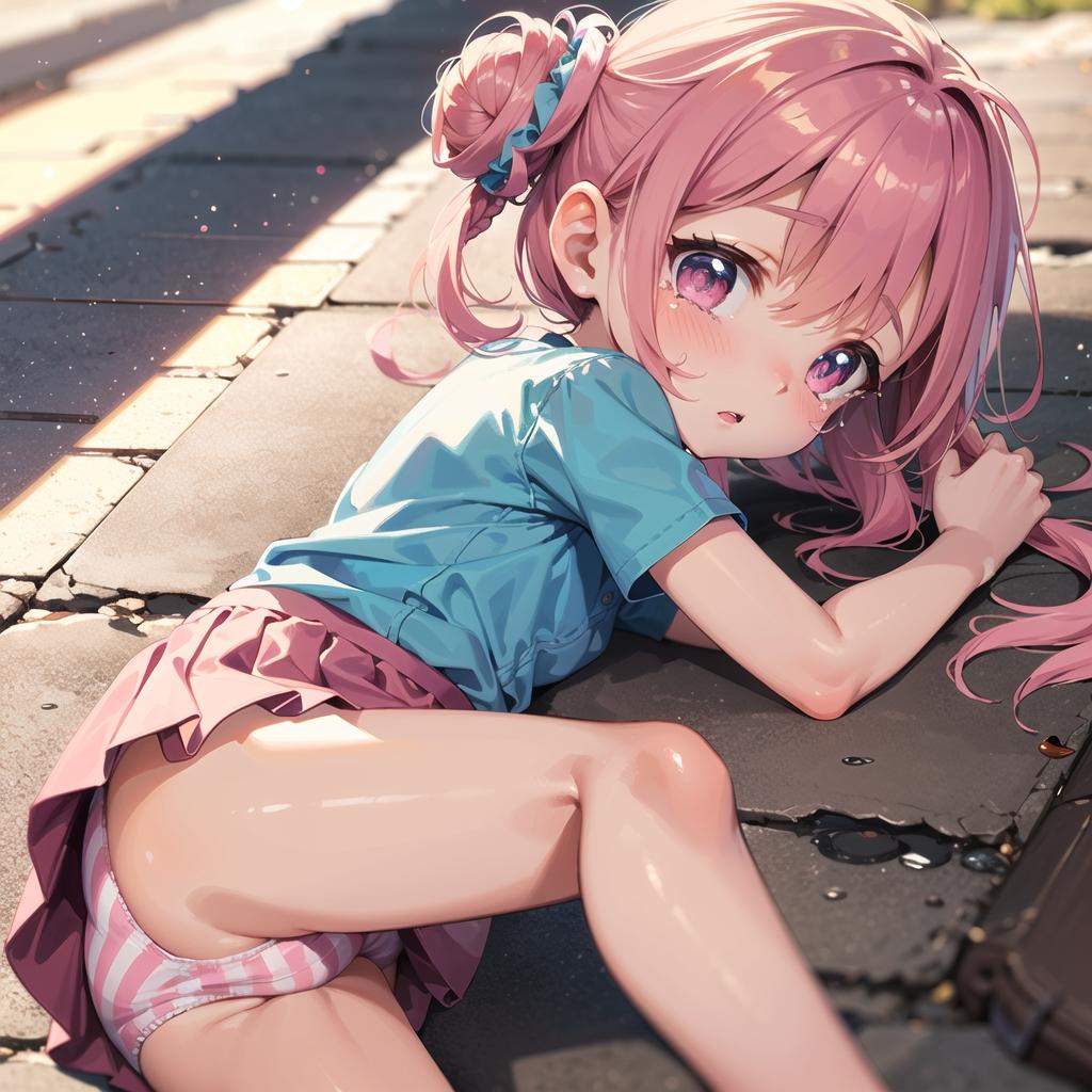 いや・・・や、やめてください・・・（泣
