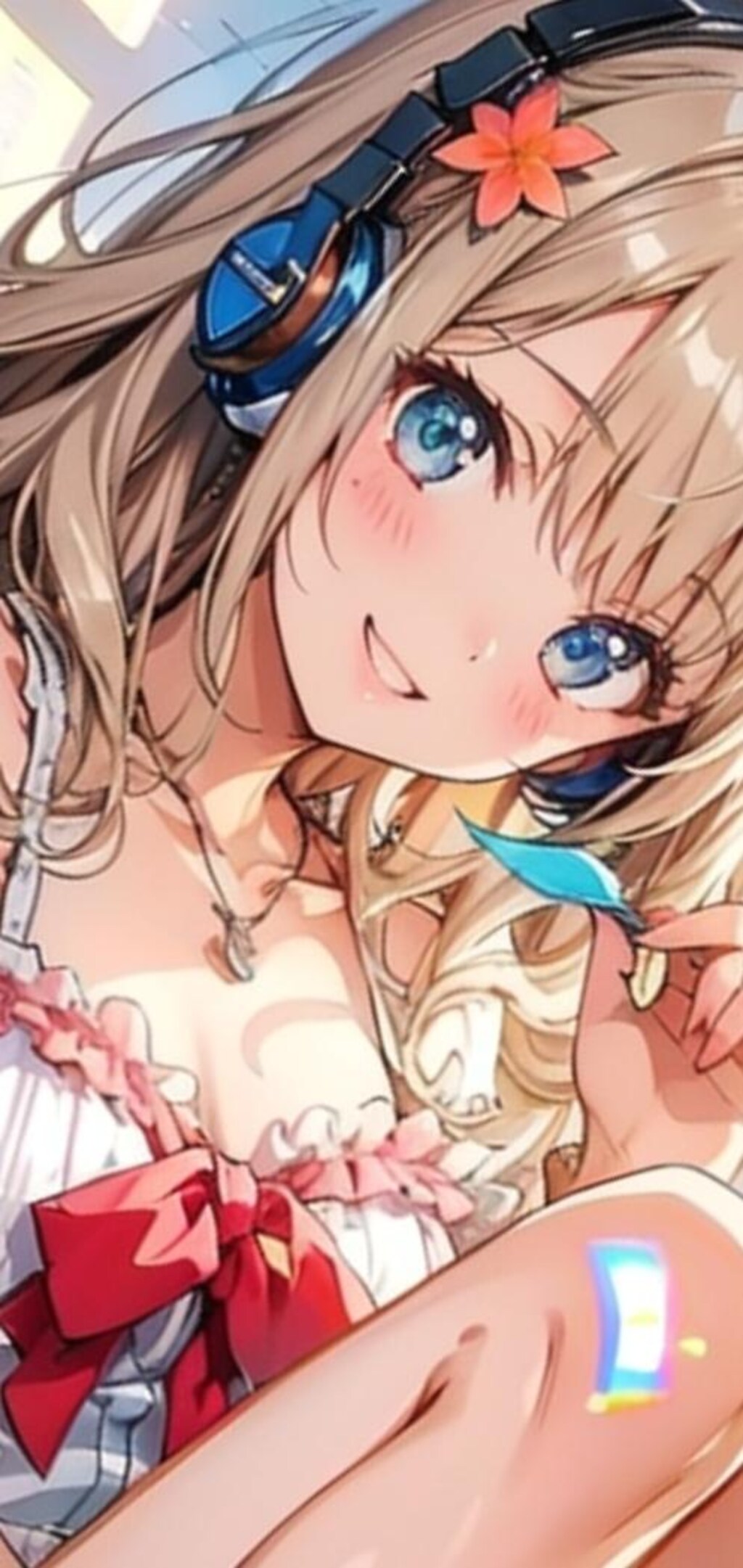 ♬音楽少女（ヘッドフォン）1 『良い曲だよ♪一緒に聴こ♪』