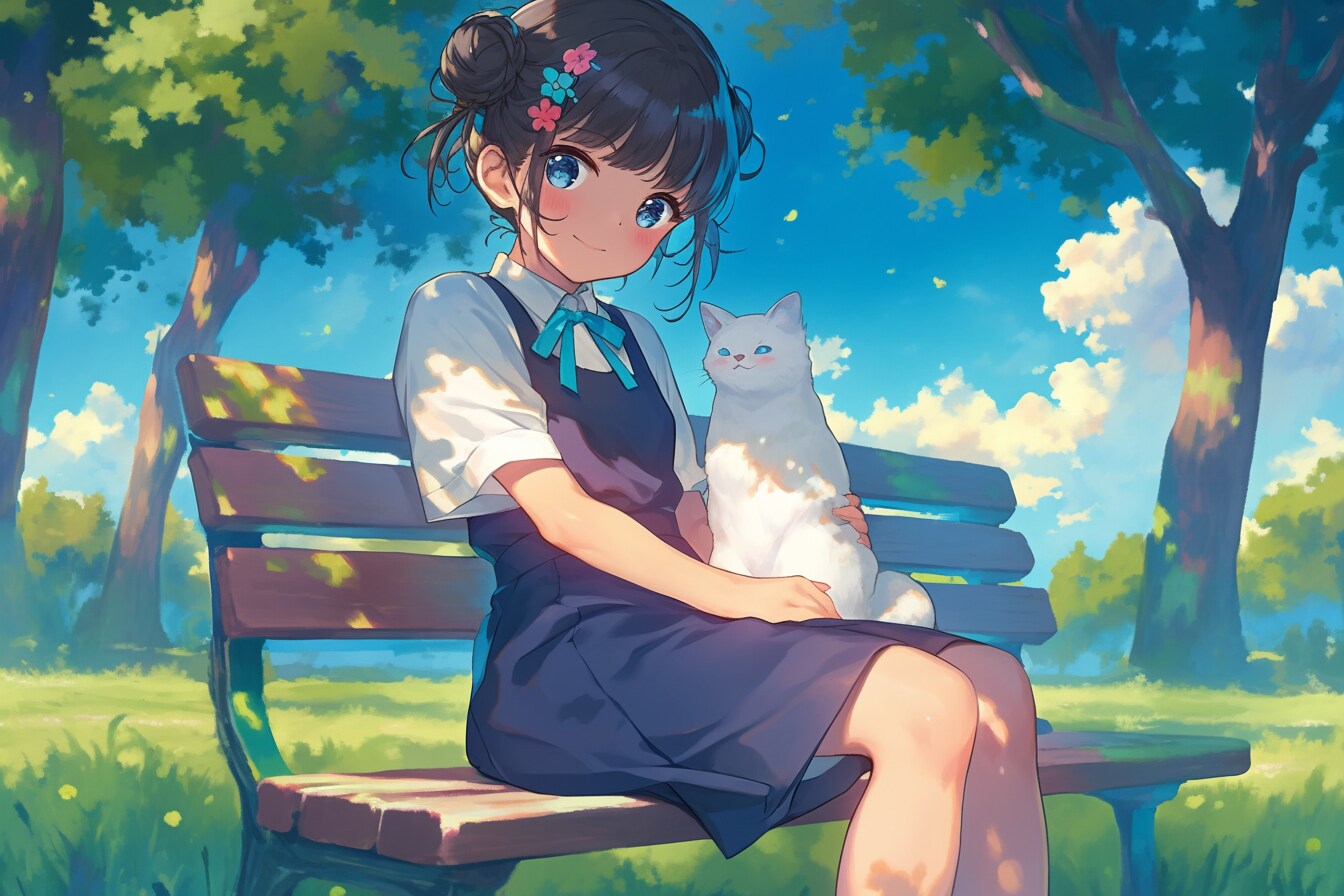 猫🐈とおだんごちゃん🍡✨204 | の人気AIイラスト・グラビア
