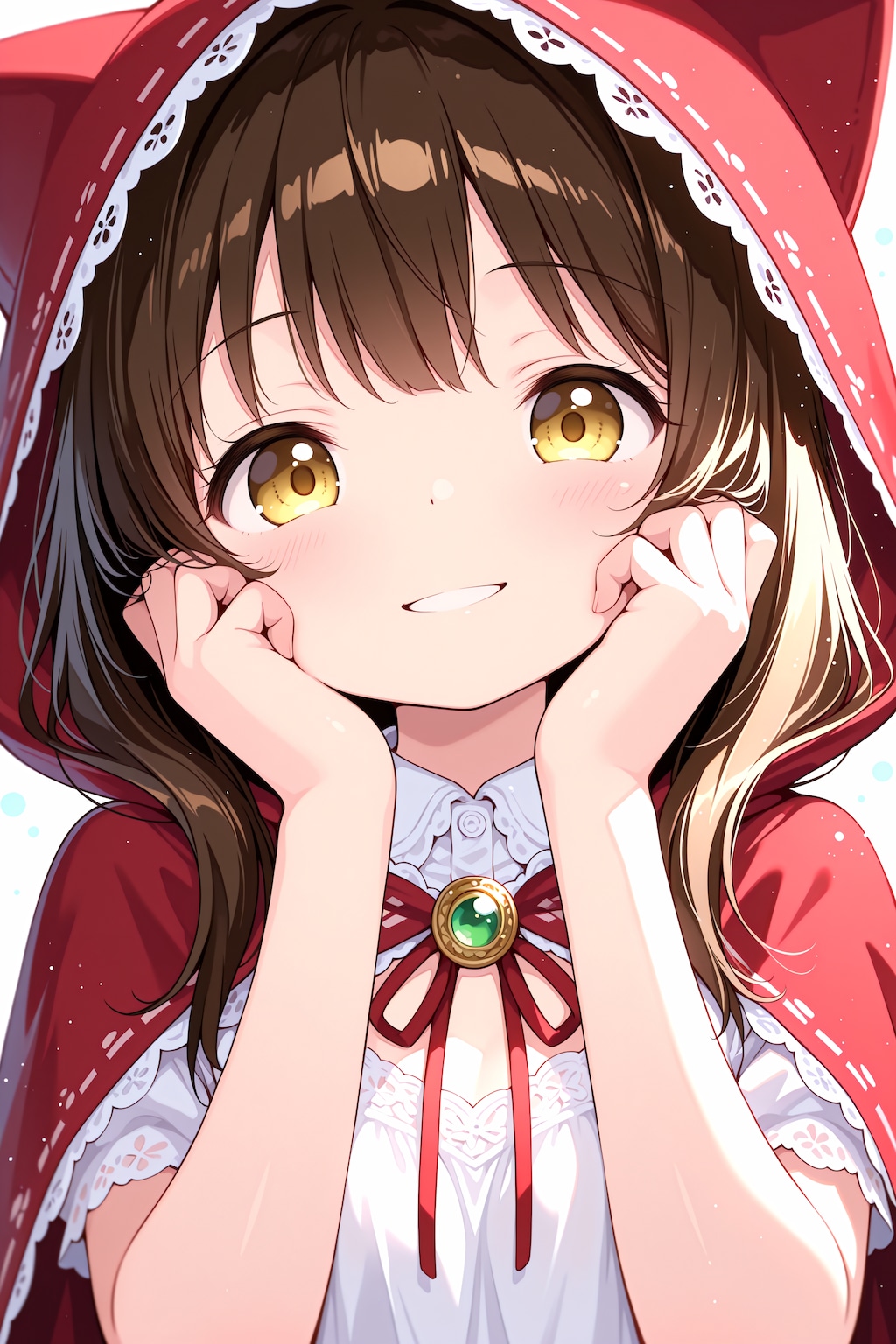 赤ずきんの微笑み