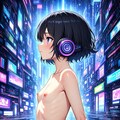 未来都市の中学生！制服と全裸！ 3枚目