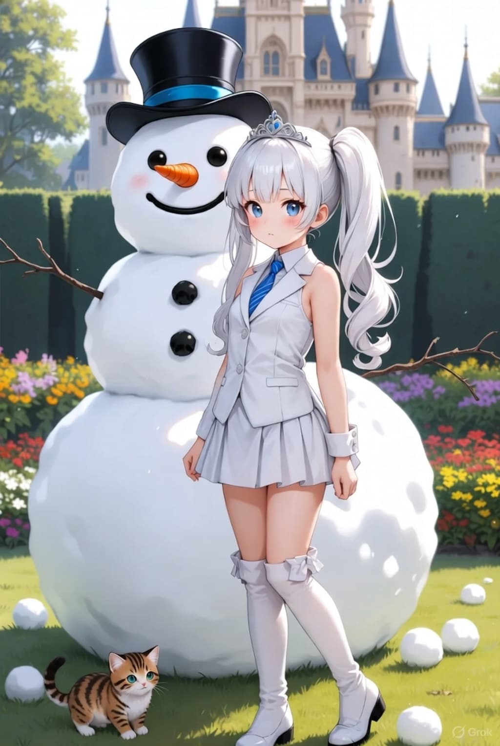 Grok プリンセス雪ミク