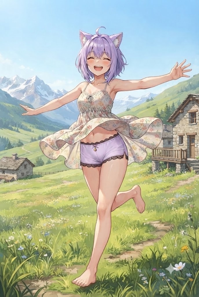 高原とワンピとパンチラのシス