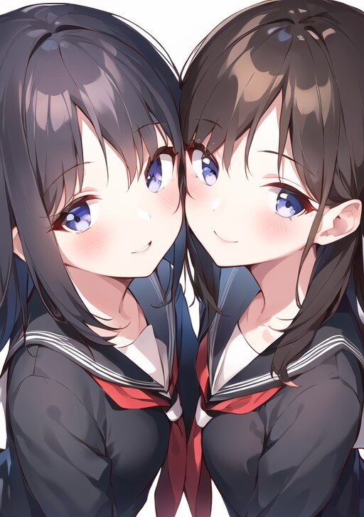 base prompt : cheek to cheek