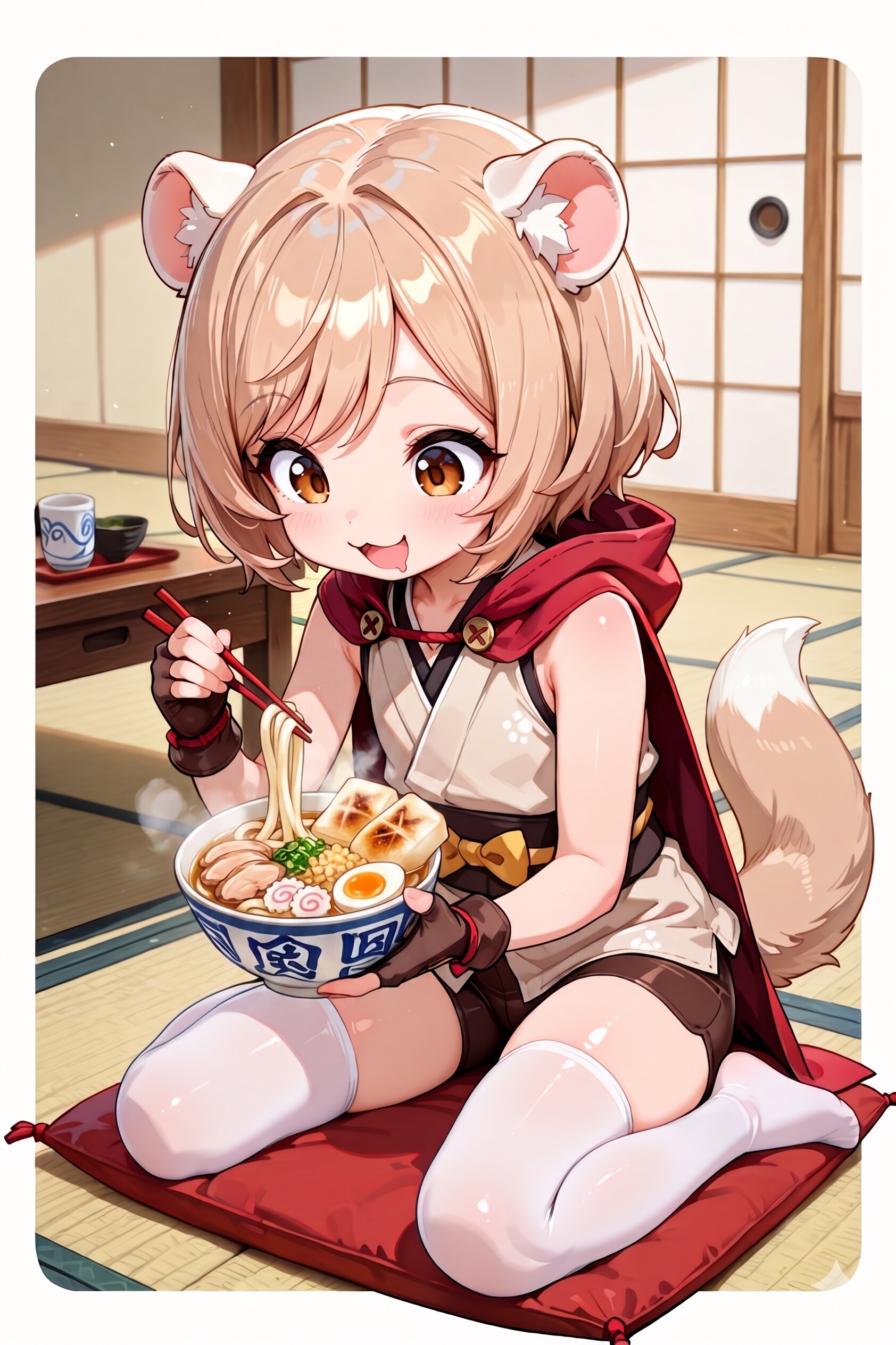 力を求めるフェレット