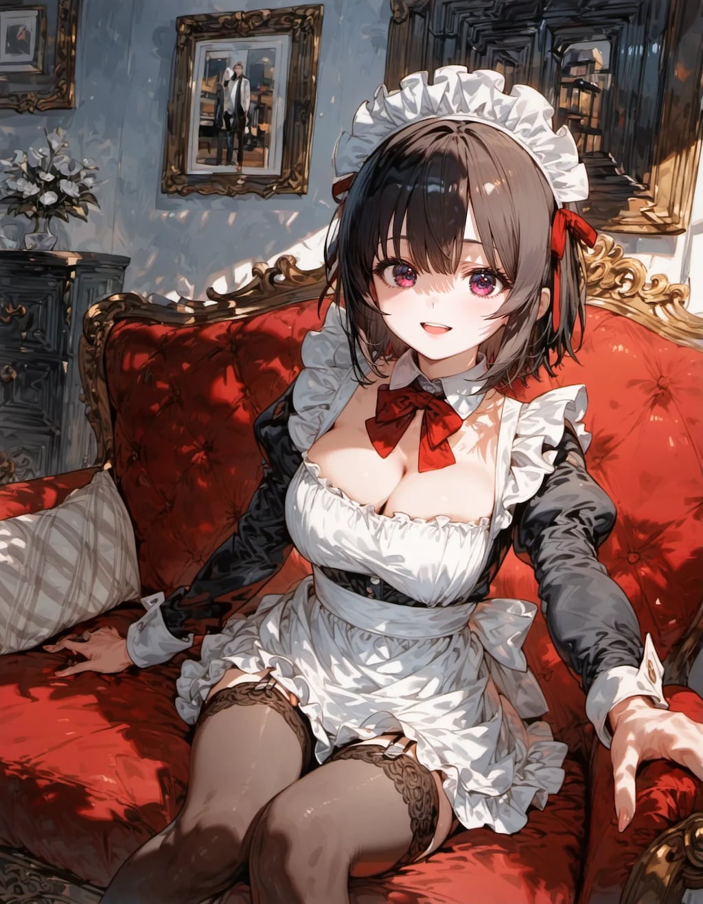 Crimson Parlor Invitation