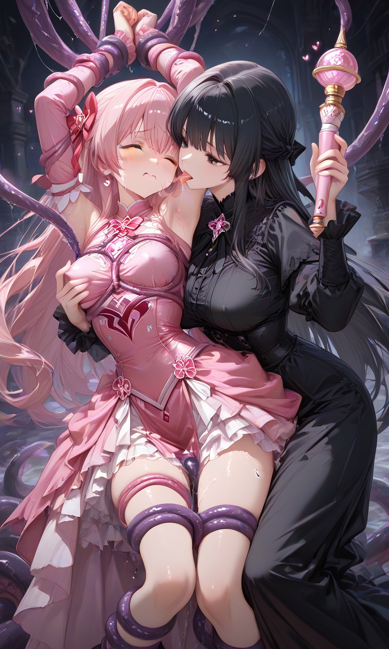 魔法少女のピンチ