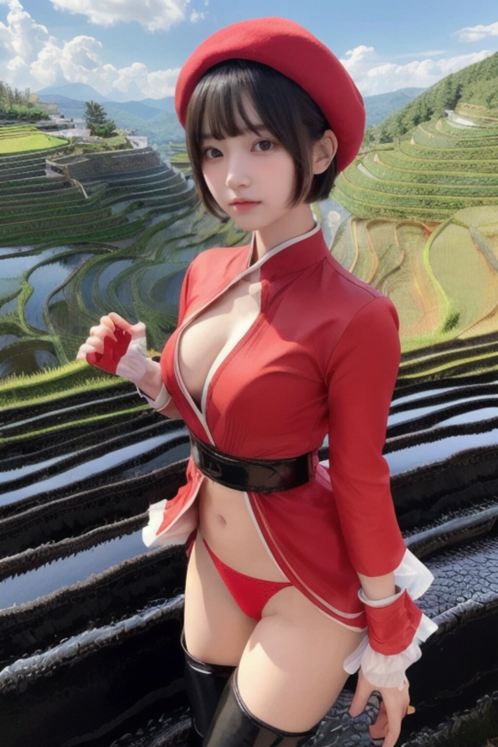 棚田大好きっ娘ちゃん
