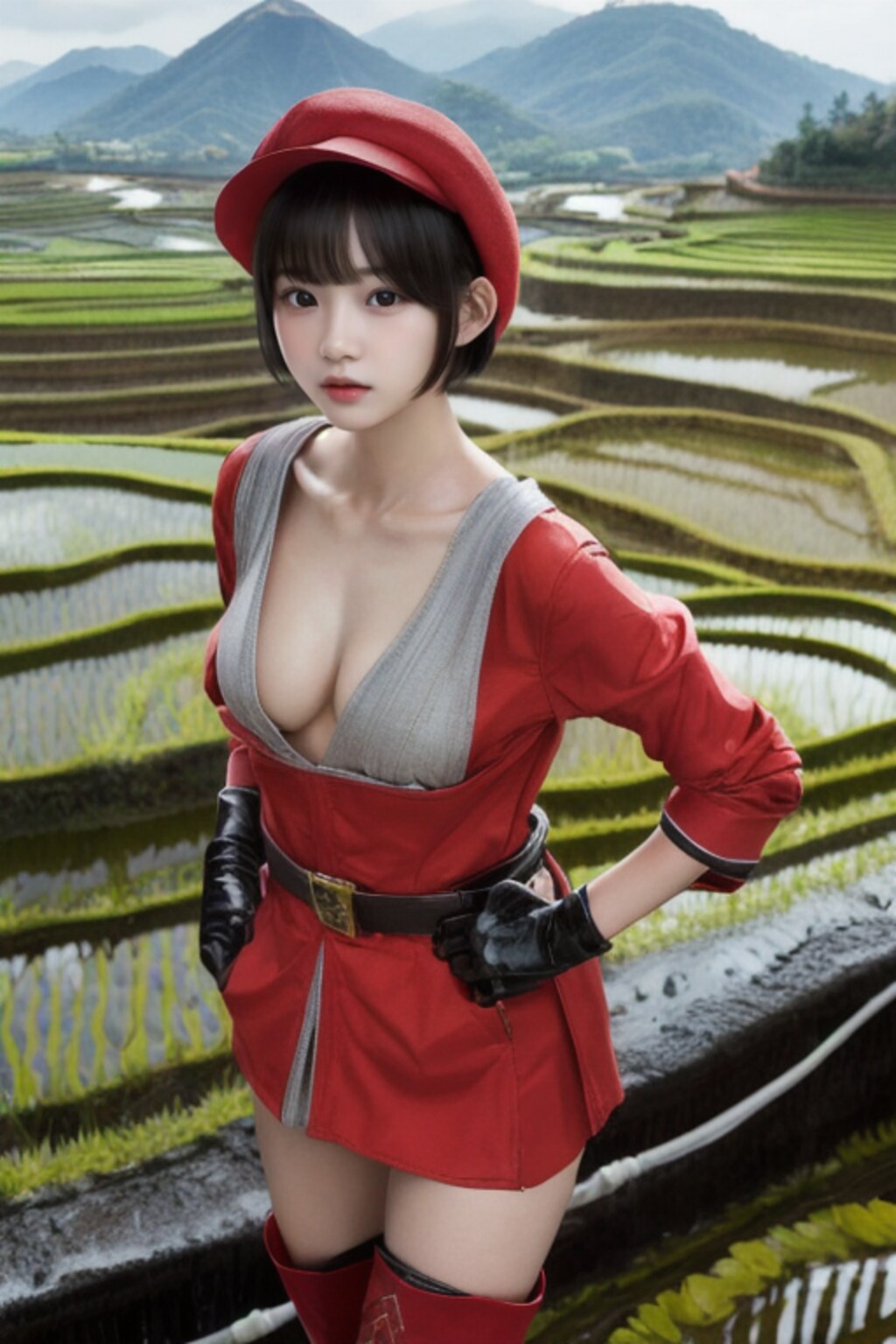 棚田大好きっ娘ちゃん
