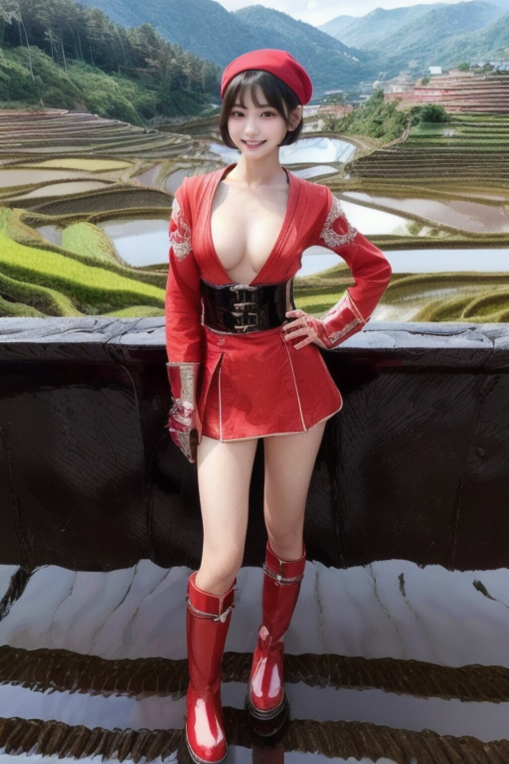 棚田大好きっ娘ちゃん
