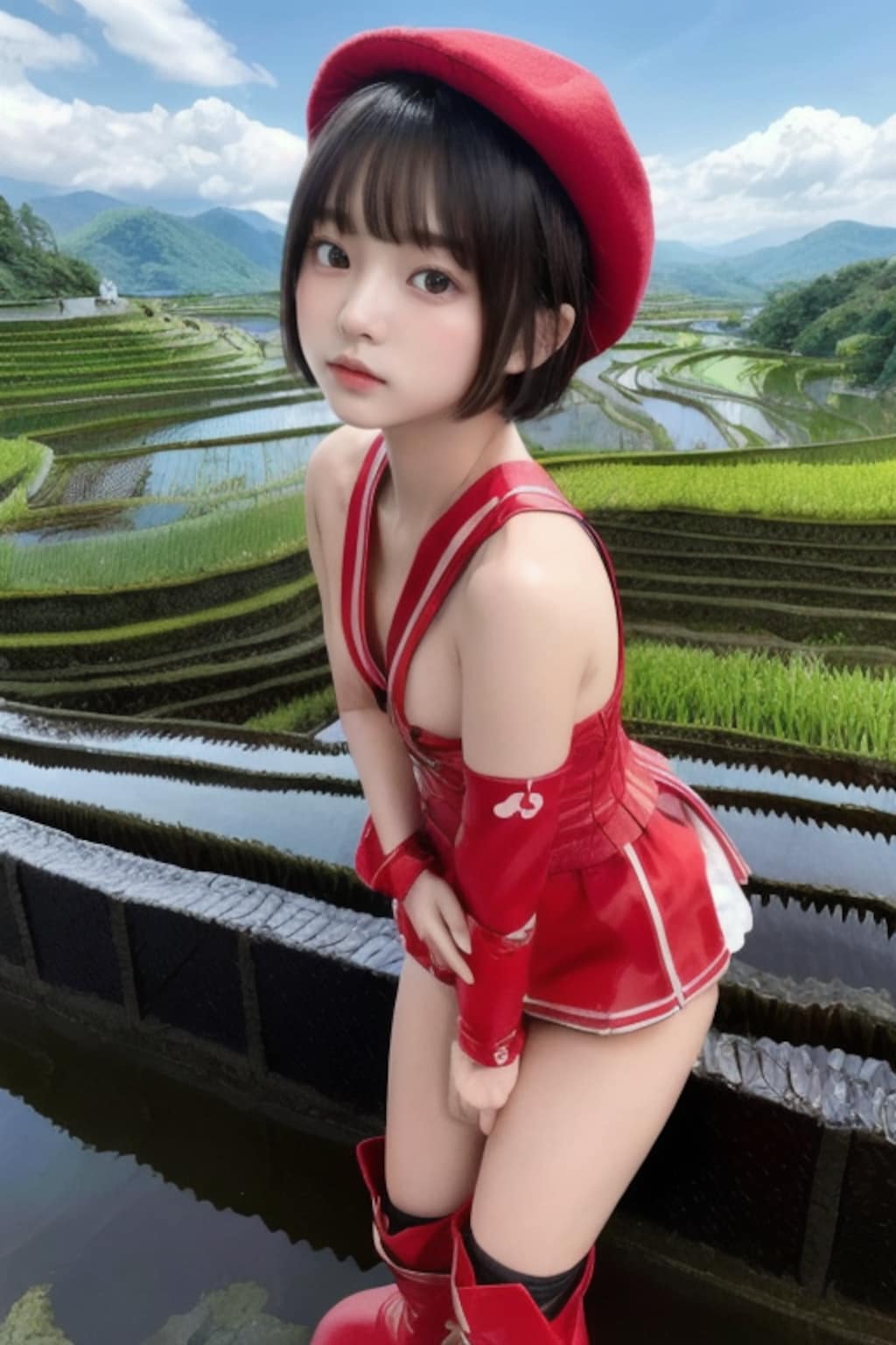 棚田大好きっ娘ちゃん
