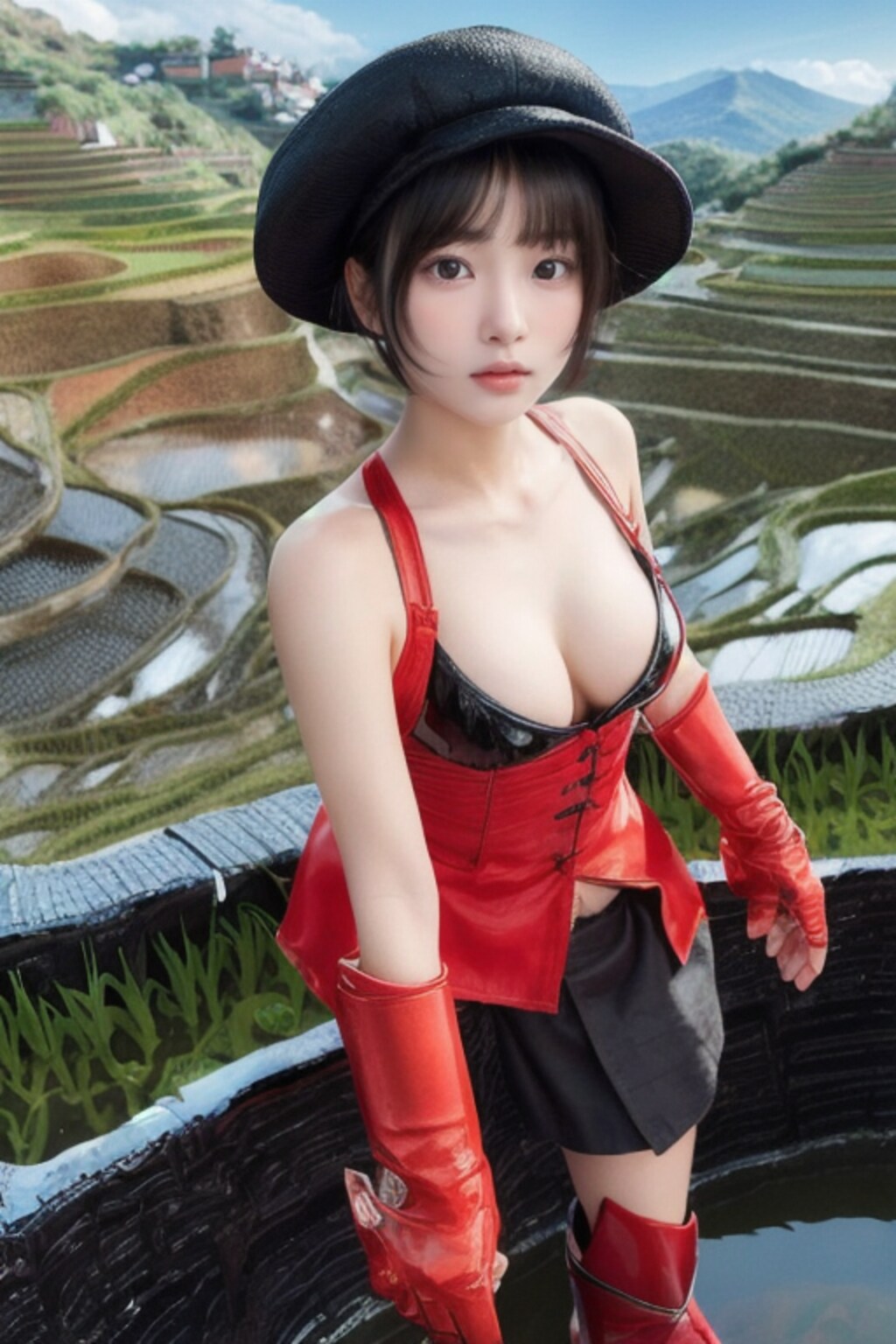 棚田大好きっ娘ちゃん