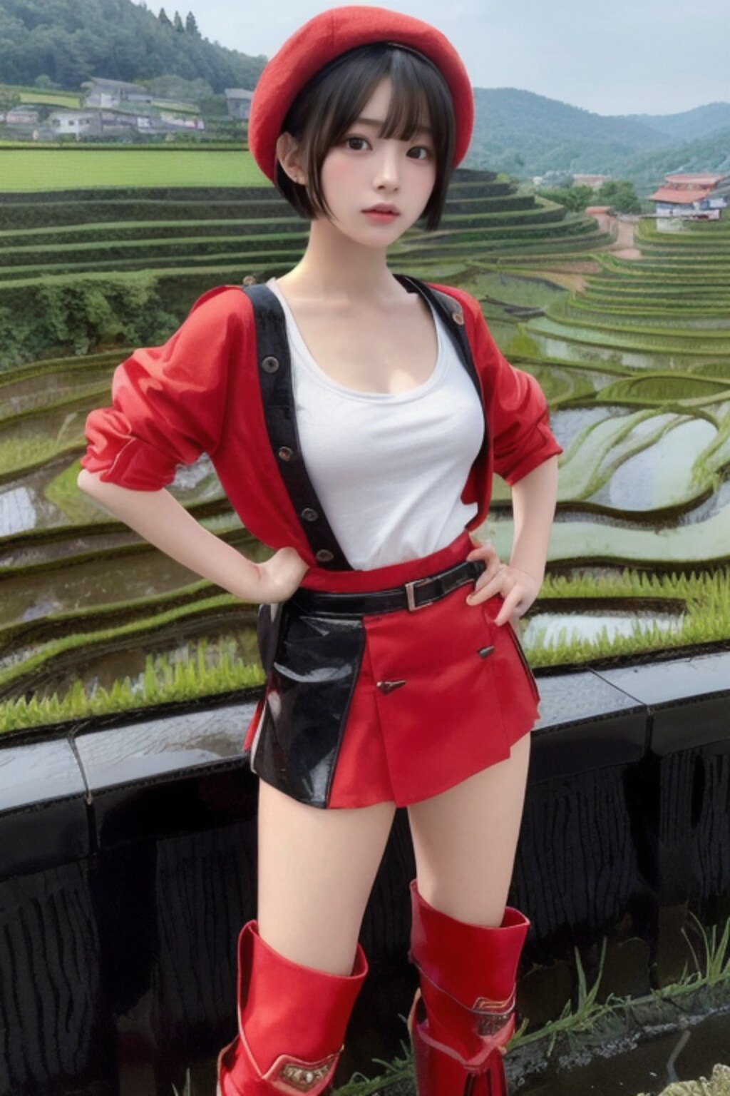 棚田大好きっ娘ちゃん