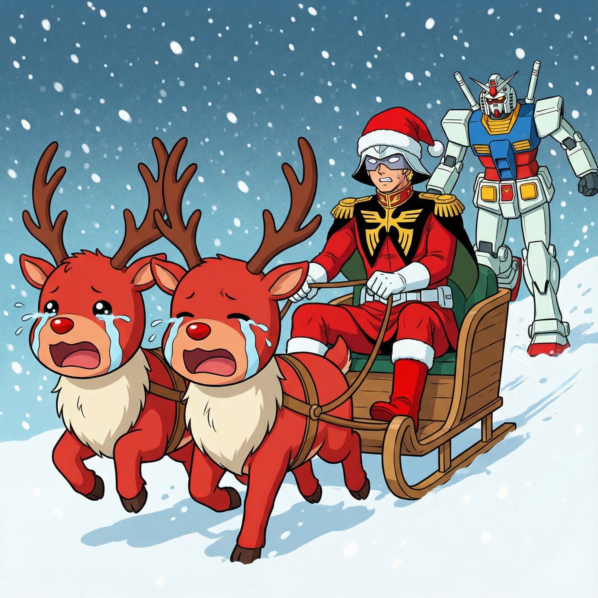 見せてもらおうか、トナカイの性能とやらを‼️ | の人気AIイラスト・グラビア