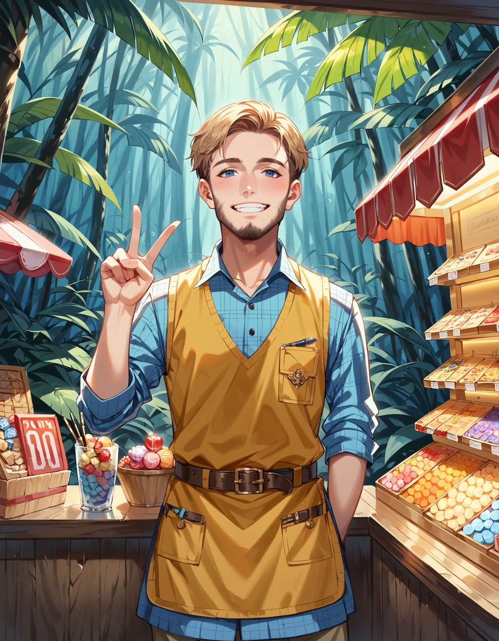 ジャングルの土産屋