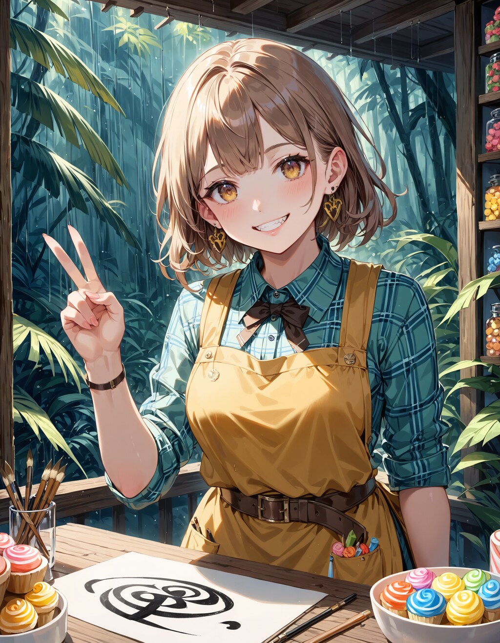 ジャングルの土産屋