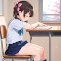 男の娘も生理現象 4枚目