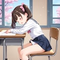 男の娘も生理現象 2枚目