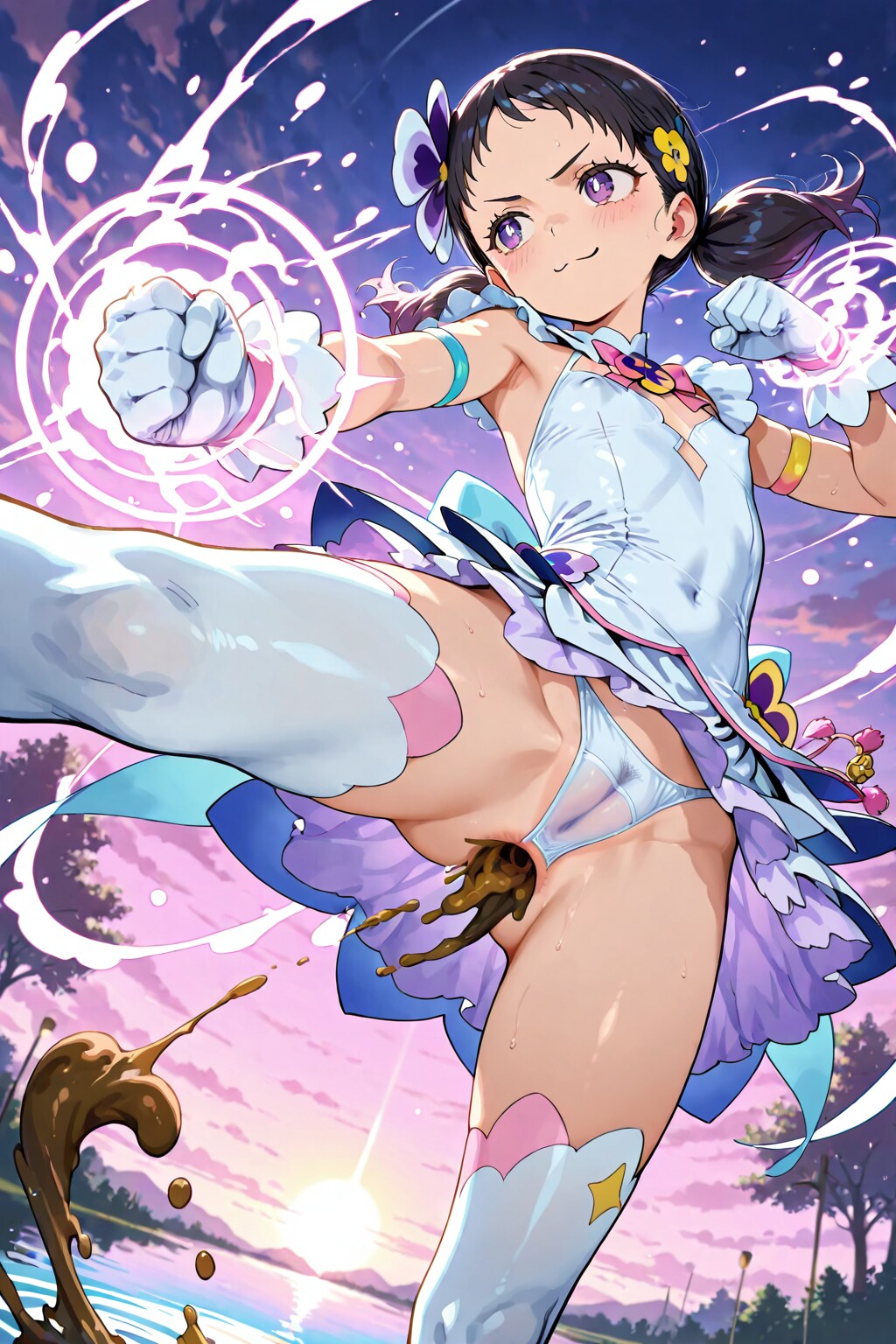 パンチがあるね、魔法少女