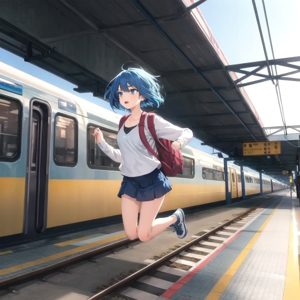 電車に乗り遅れた！