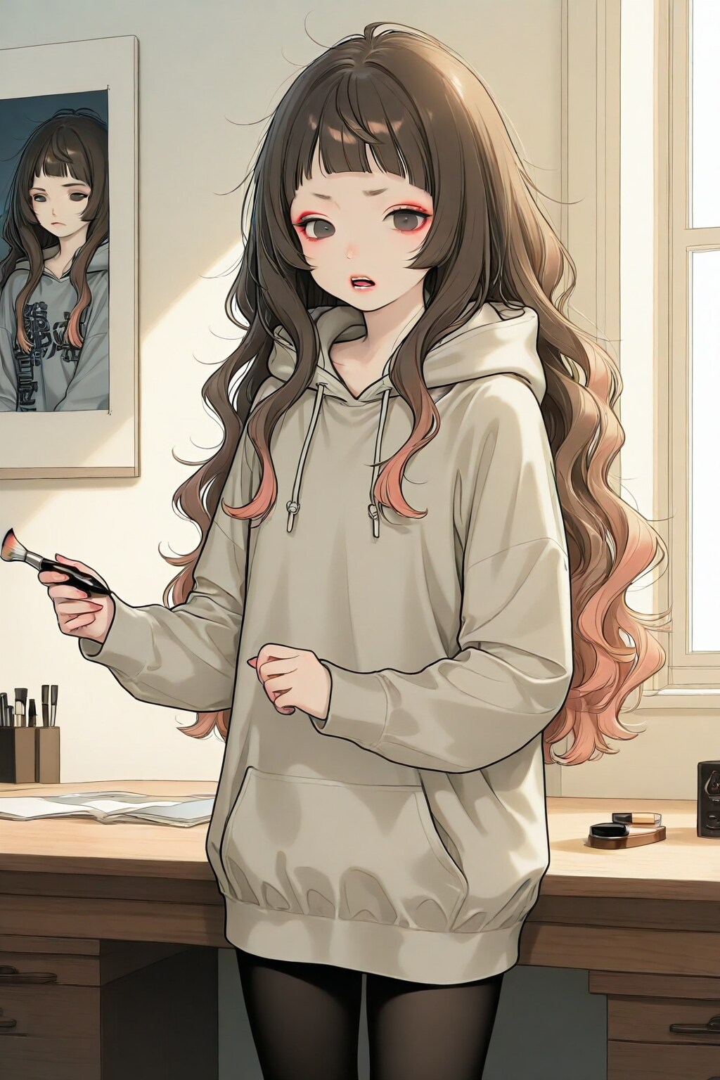 ぎざ歯の女の子