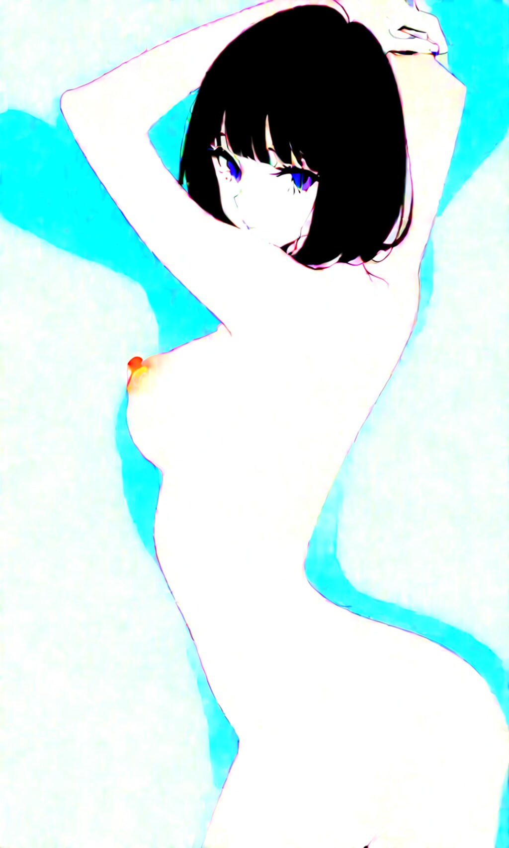 白い裸体2