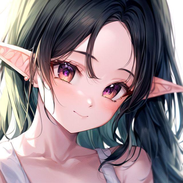 笑顔のエルフ