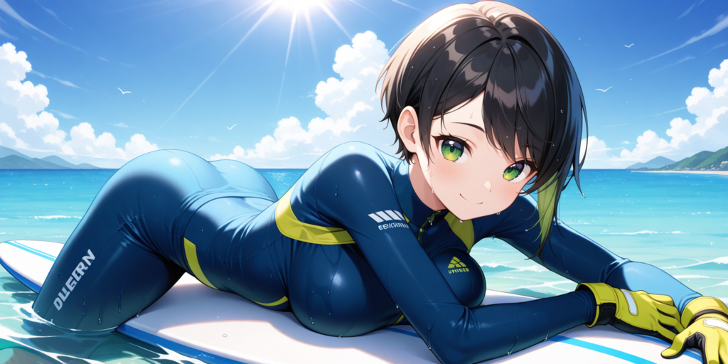 サーフィングサキちゃん