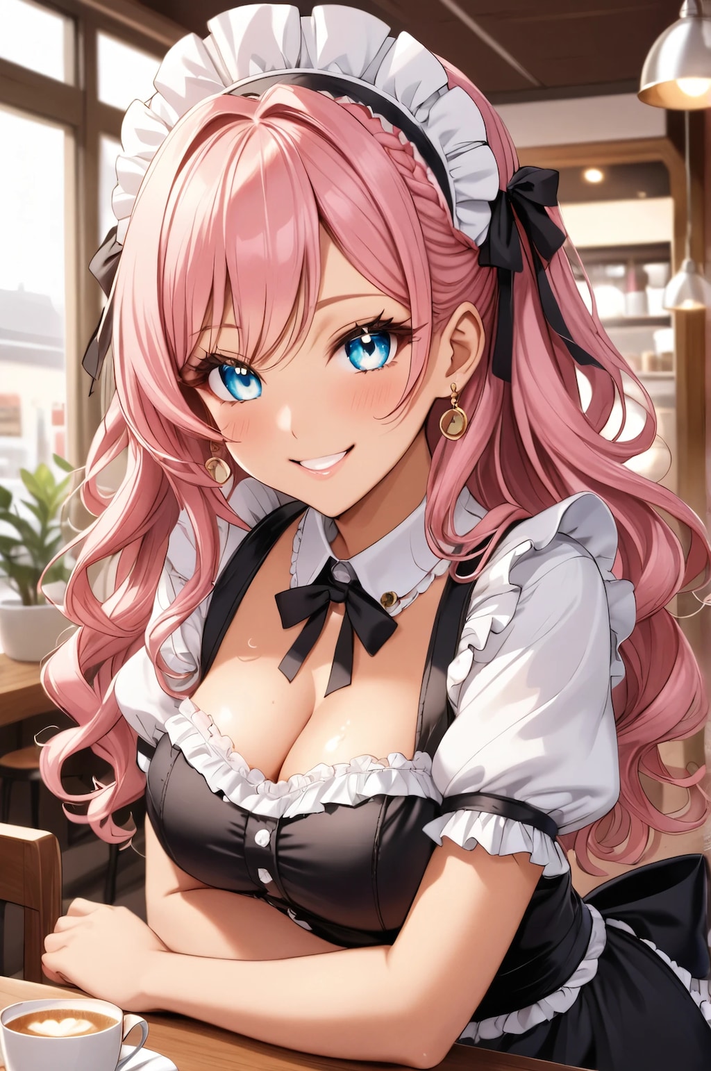 ここの制服、カワイイっしょ♪