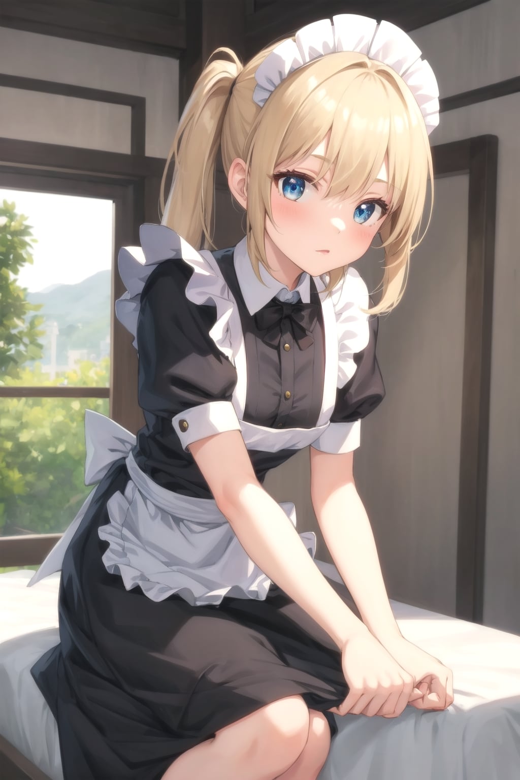 #V4B 金髪メイド