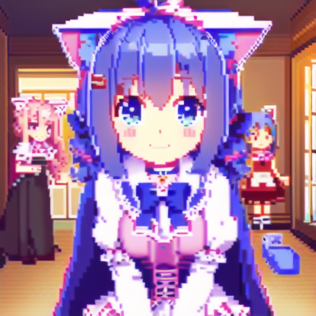 ねこねこピクセルアート