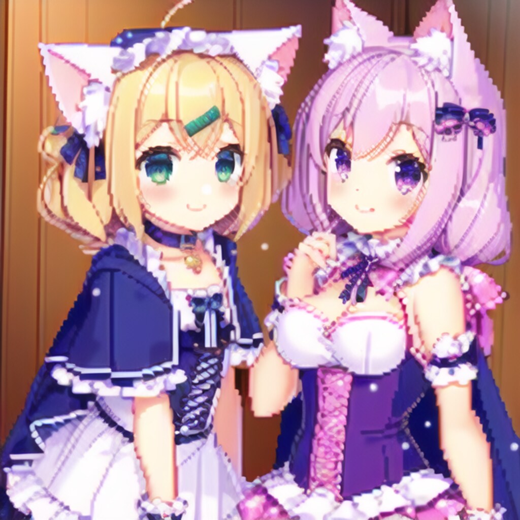 ねこねこピクセルアート