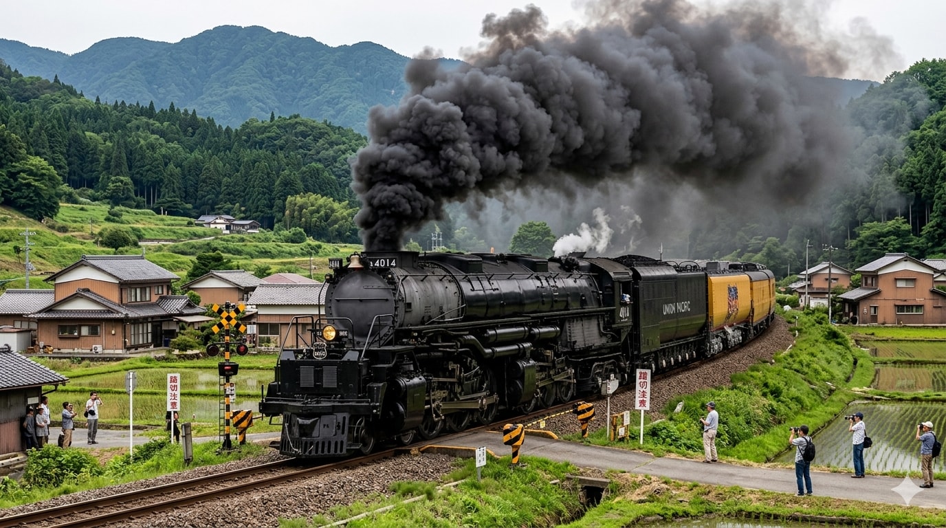 日本の原風景とビッグボーイ