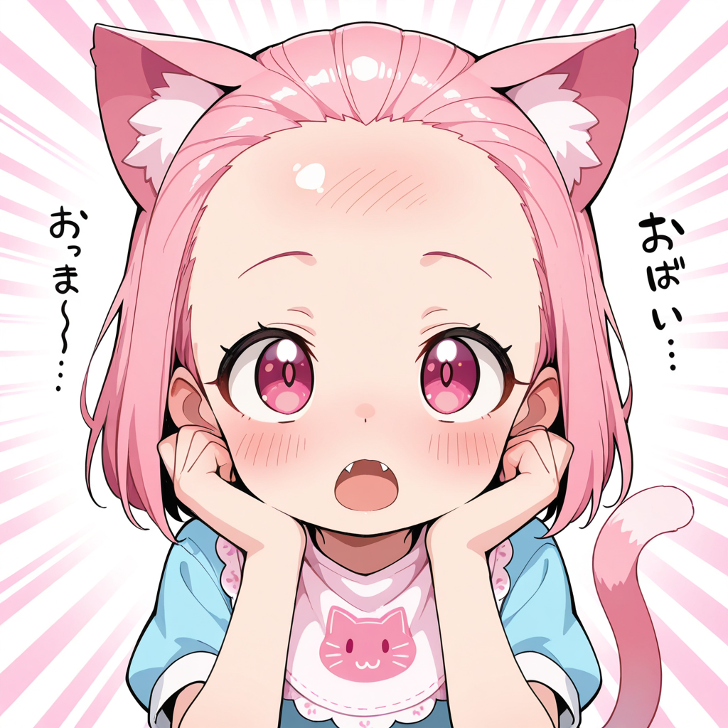 おでこねこちゃん | の人気AIイラスト・グラビア