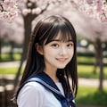 桜＋菜の花＋セーラー服=春爛漫2(12枚) 8枚目