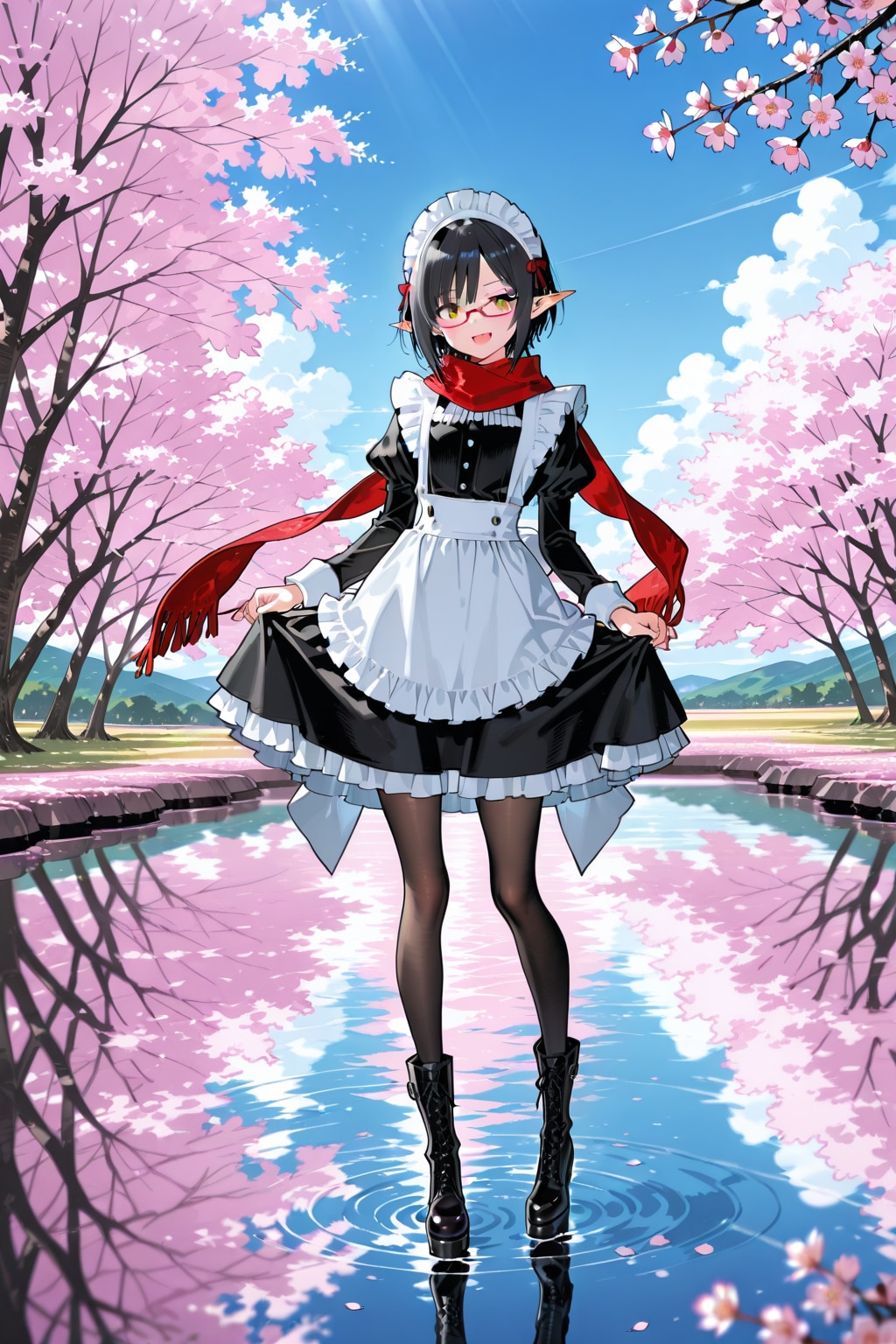 湖とイズミちゃん