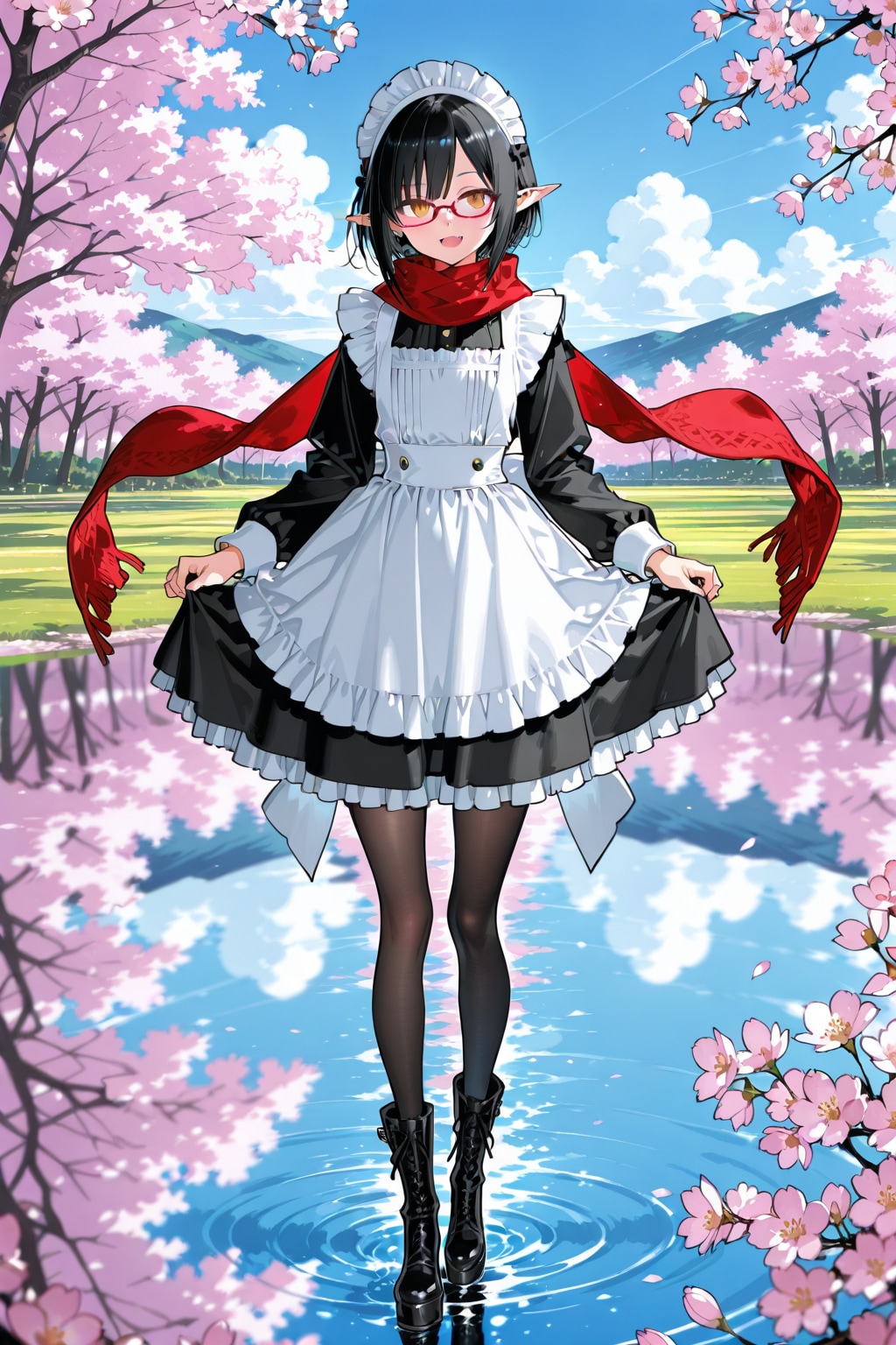 湖とイズミちゃん