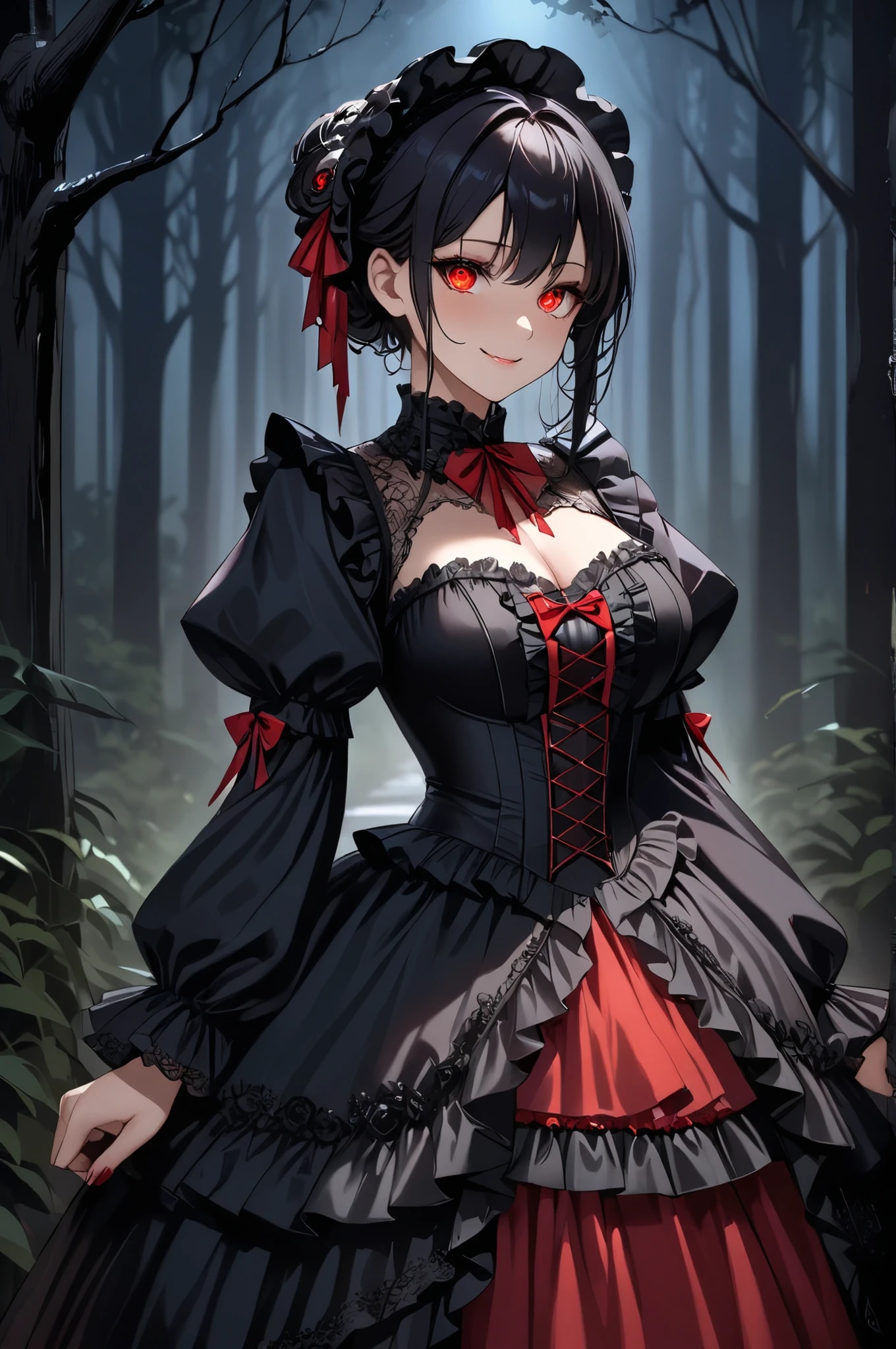 夜の森は、お好き？ | の人気AIイラスト・グラビア