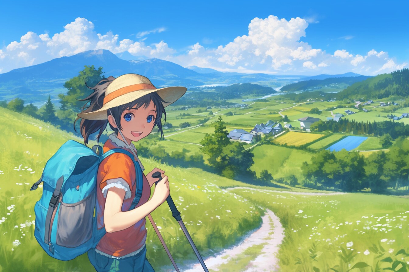 旅する少女230 | の人気AIイラスト・グラビア