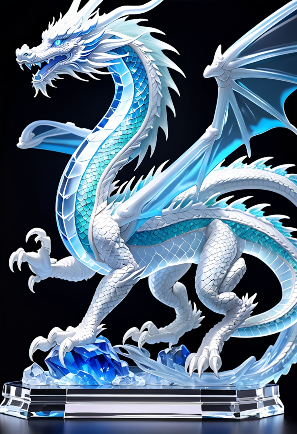 水晶の龍 #1
