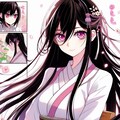少女漫画な、黒髪ロング少女♥その1-1(8枚) 8枚目