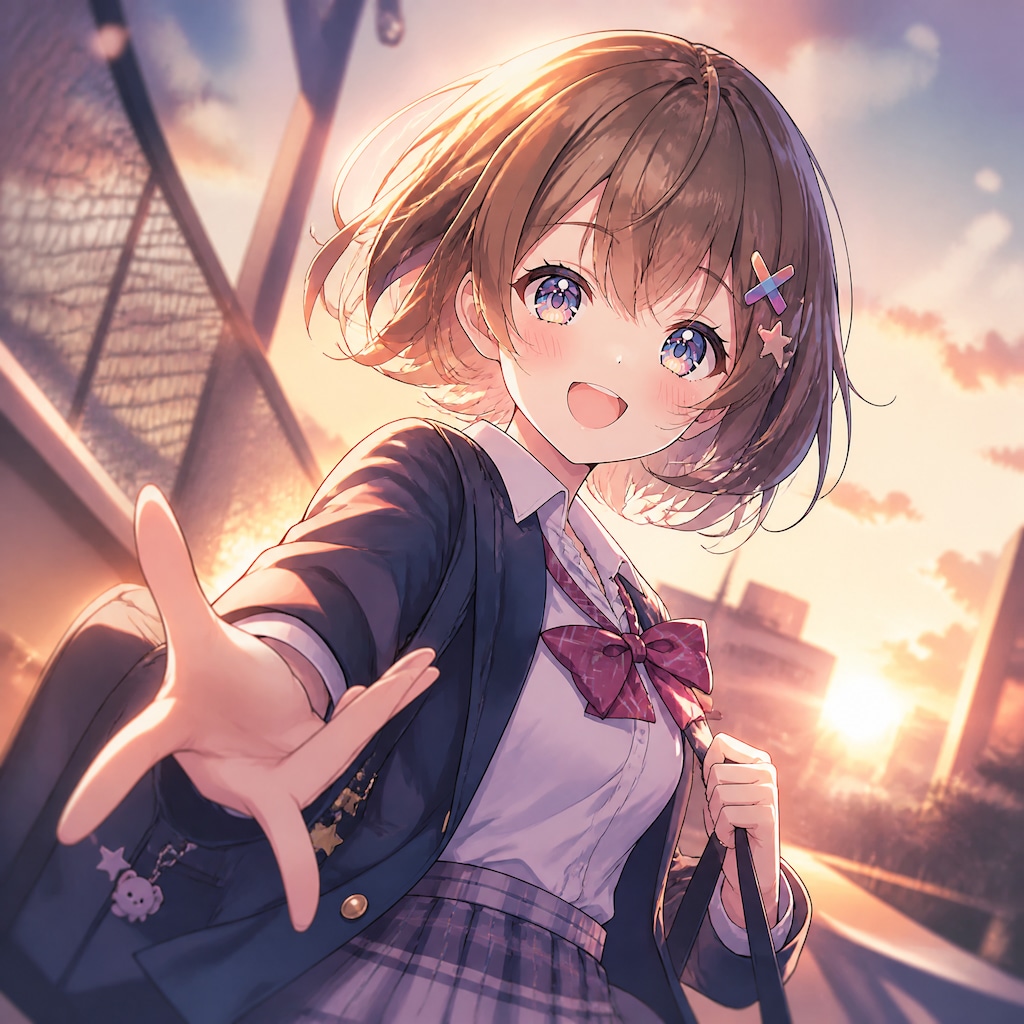 夕暮れ（１）3時のアイドル　GPTimages2.0