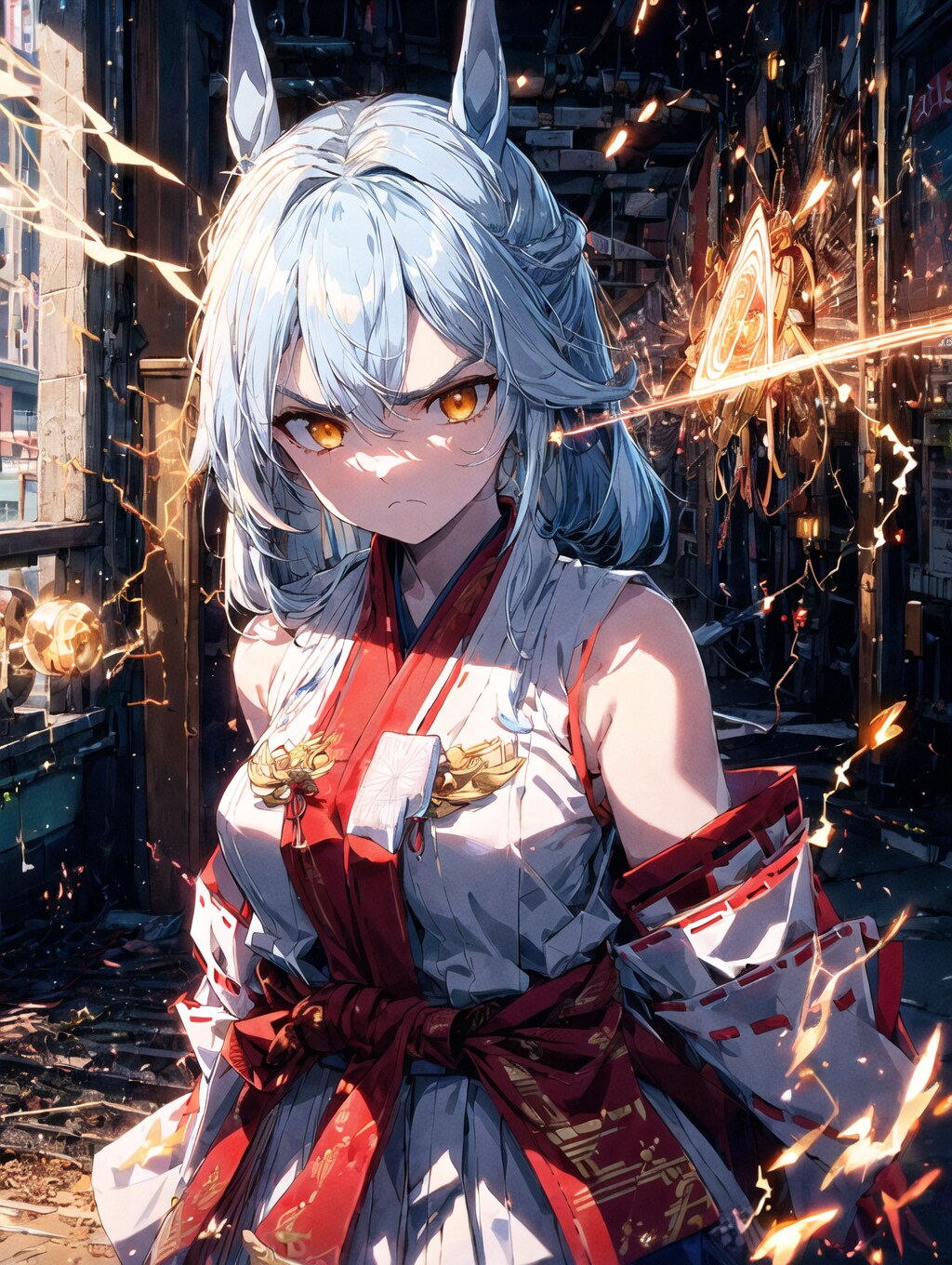 姉妹の戦い